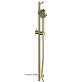TEXTURA Rail Shower In Matte Black - Brushed Brass - Brushed Stainless - Gunmetal